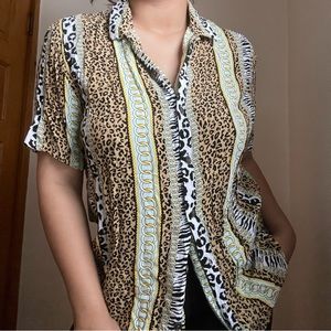 Pacsun Button Down Blouse